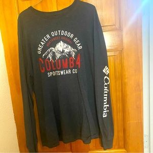 Mens XL Columbia long sleeve shirt